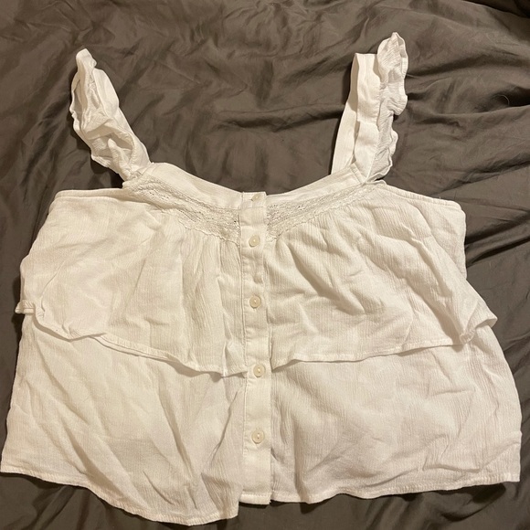 American Eagle white dress tank top - Picture 3 of 4